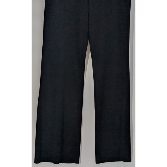 Exclusively Misook Black Pull-On Pants Size‎ M Women's Wide Leg Dressy Long - Picture 6 of 9